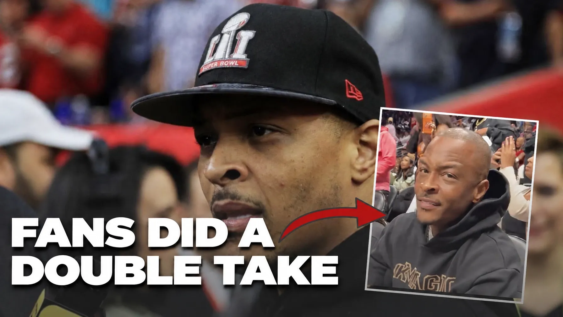 Social Media Reacts: Atlanta Does a Double Take at T.I.'s New Look Courtside at the Dream Game